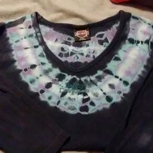 Women's Tye Dyed mid sleeve HD shirt